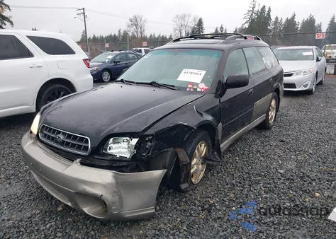2003 Subaru Outback Limited z USA, uszkodzony, nr VIN 4S3BH686837624296